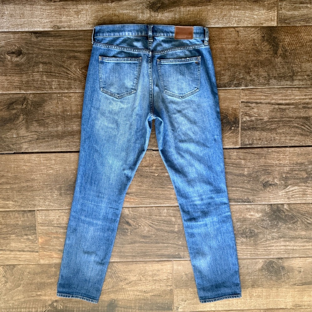 Madewell Women's The Slim Walton Wash Boyjean, Indigo Blue,25 - Picture 7 of 13